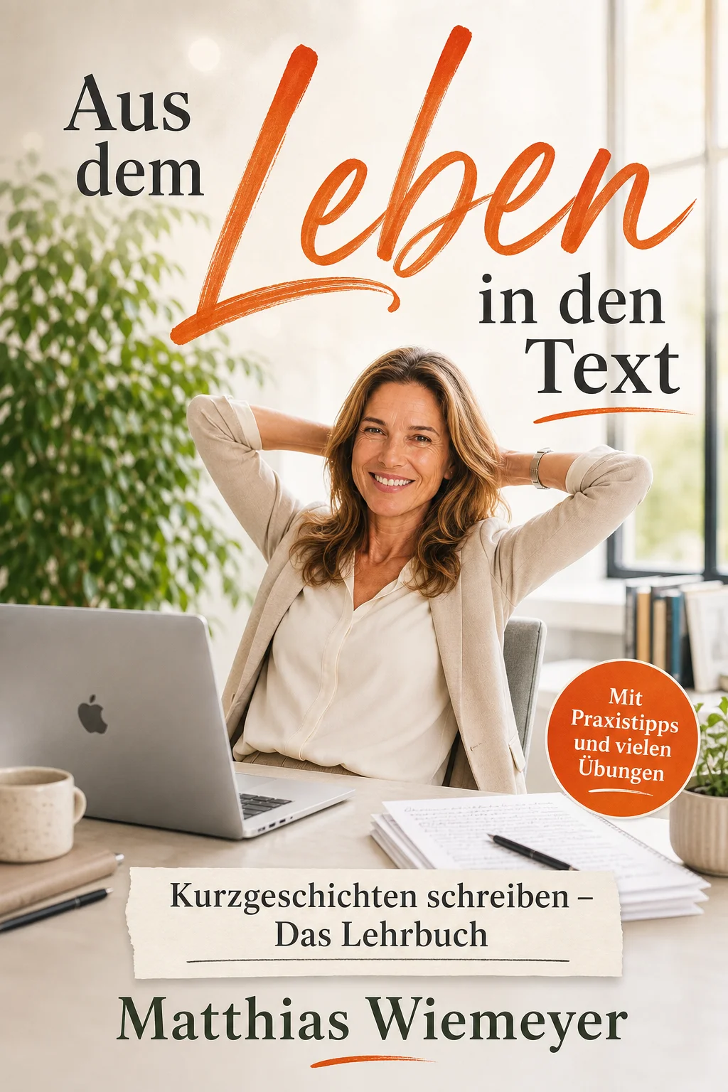 Buchcover: Aus dem Leben in den Text – Kurzgeschichten schreiben, das Lehrbuch