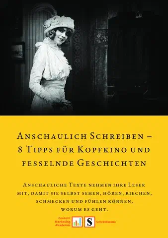Titelbild: Anschaulich Schreiben – 8 Tipps für Kopfkino und fesselnde Geschichten