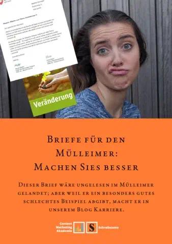 Titelbild: Briefe für den Mülleimer: Machen Sies besser