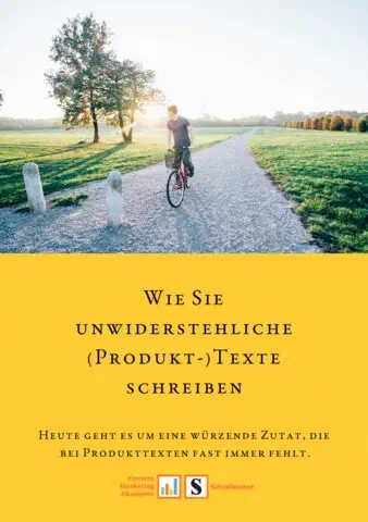Titelbild: Wie Sie unwiderstehliche Produkttexte schreiben