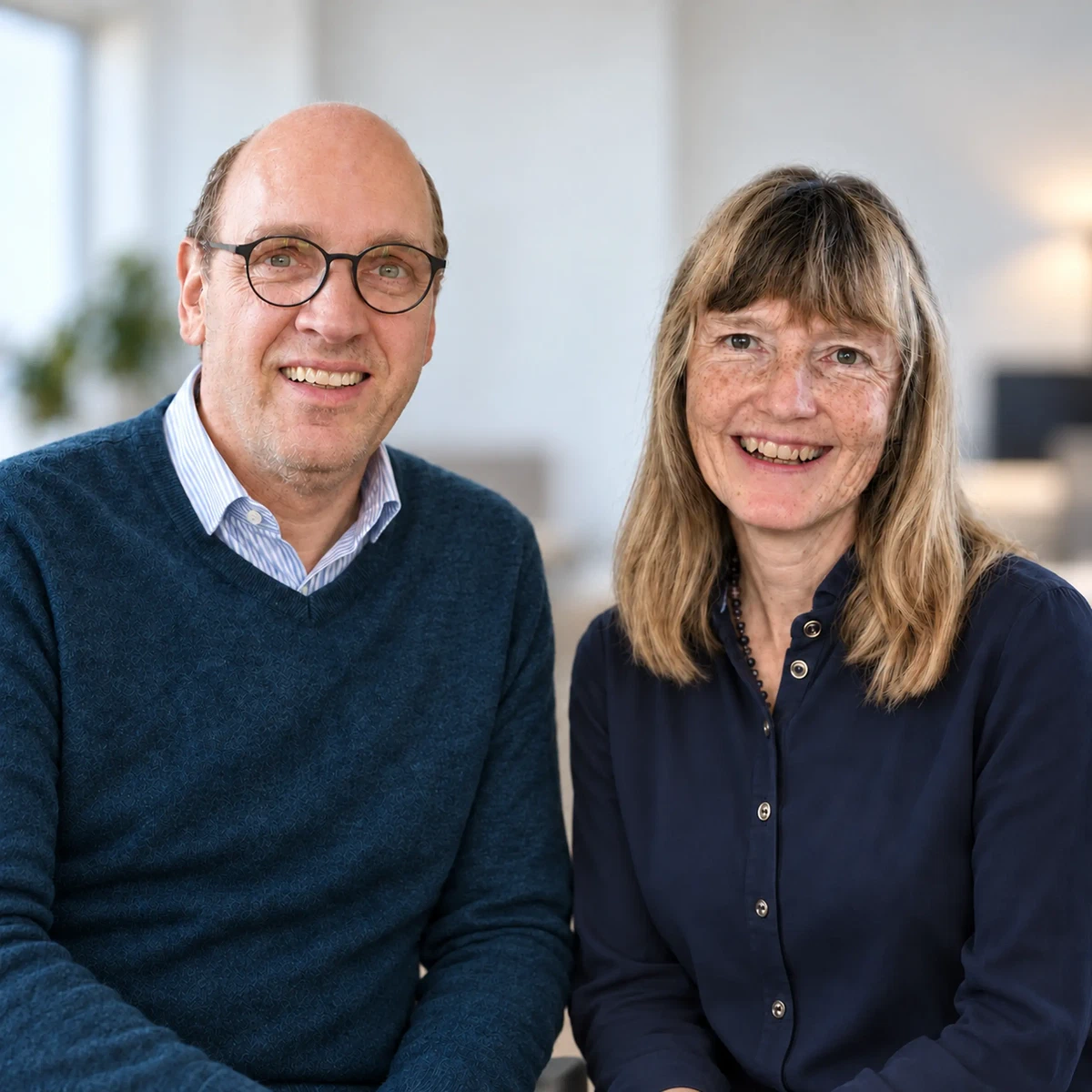 Petra Huber und Matthias Wiemeyer von der Schreibszene