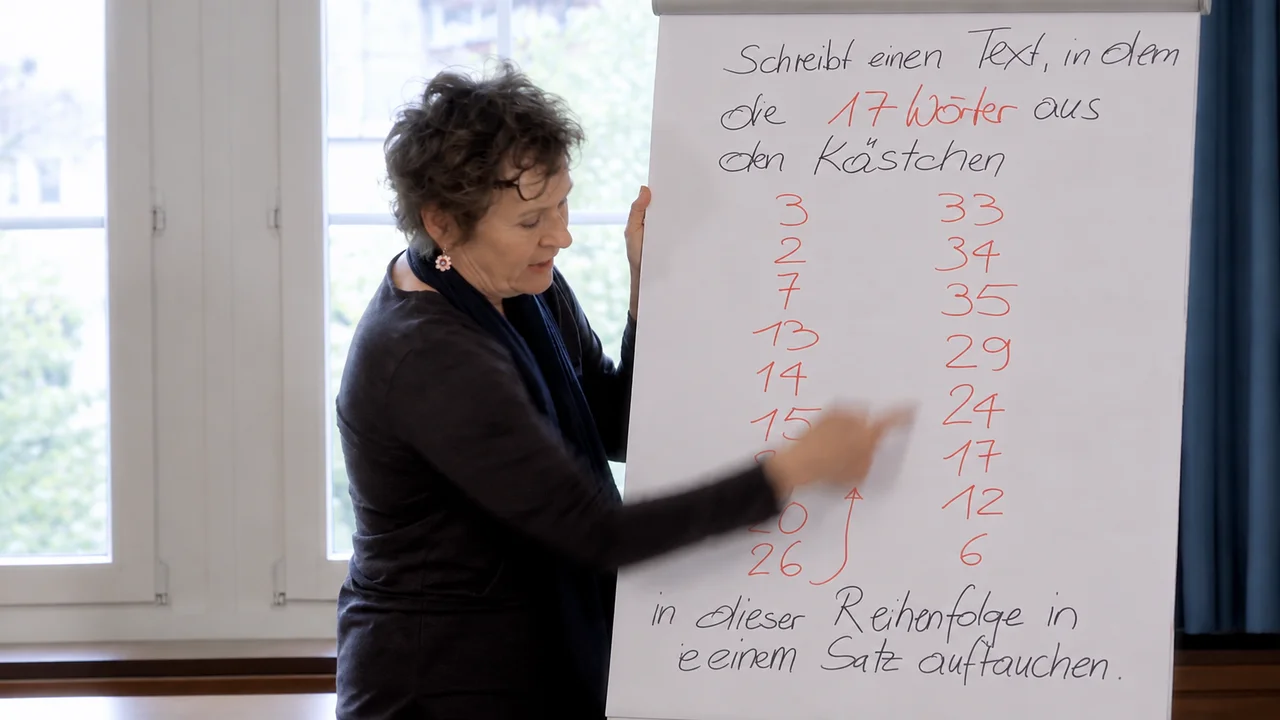 Was tun gegen Schreibblockaden - Kariertes Schreiben
